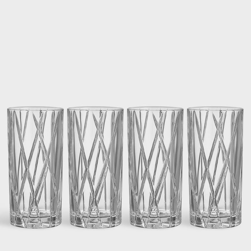 Load image into Gallery viewer, Orrefors City Highball - Set of 4
