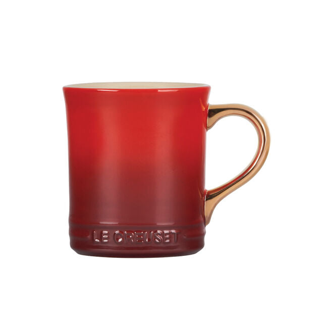 Load image into Gallery viewer, Le Creuset Vancouver Mug with Gold Handle
