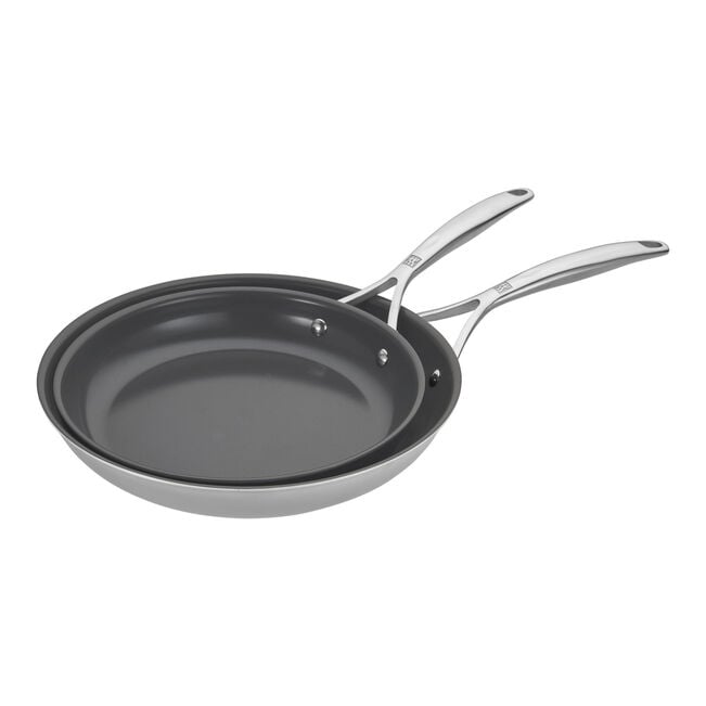 Load image into Gallery viewer, Zwilling Energy Plus 2 Piece Non-stick Ceramic Ceraforce XTREME Frying Pan Set
