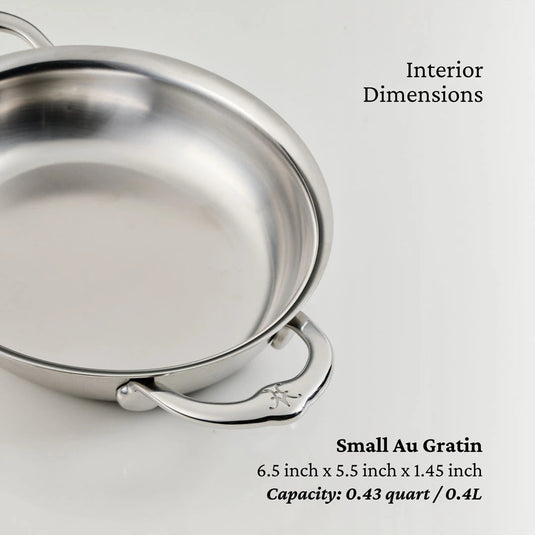 Hestan Provisions Small Oval Au Gratin Set, 2-piece