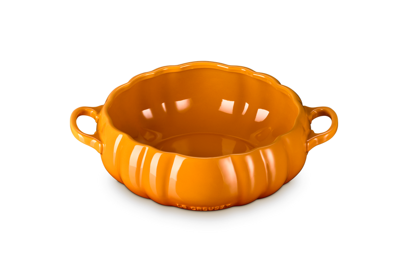 Load image into Gallery viewer, Le Creuset 4 qt. Pumpkin Serving Bowl
