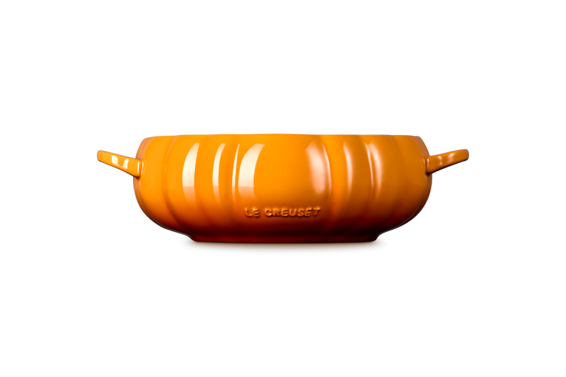 Load image into Gallery viewer, Le Creuset 4 qt. Pumpkin Serving Bowl
