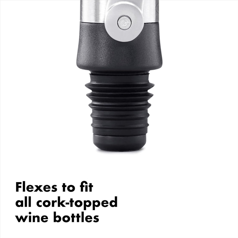 Load image into Gallery viewer, OXO Steel Wine Stopper and Pourer
