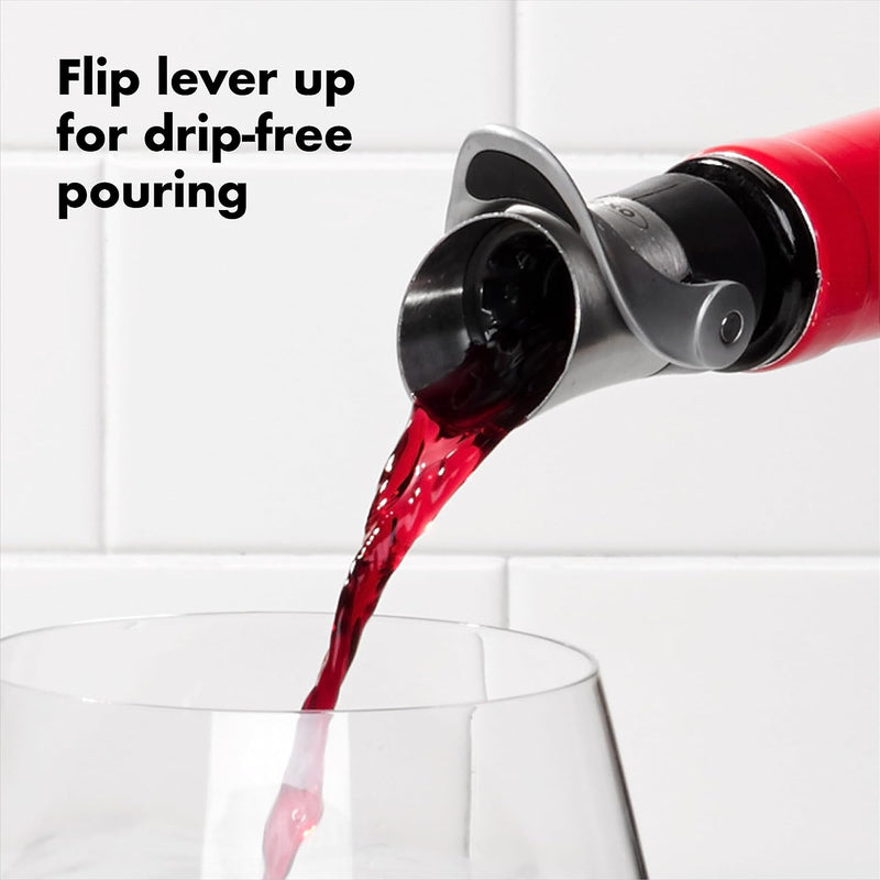 Load image into Gallery viewer, OXO Steel Wine Stopper and Pourer

