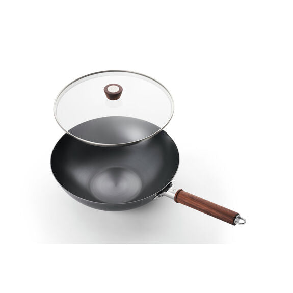 Load image into Gallery viewer, Zwilling Dragon 12&quot; Carbon Steel Wok Flash Sale
