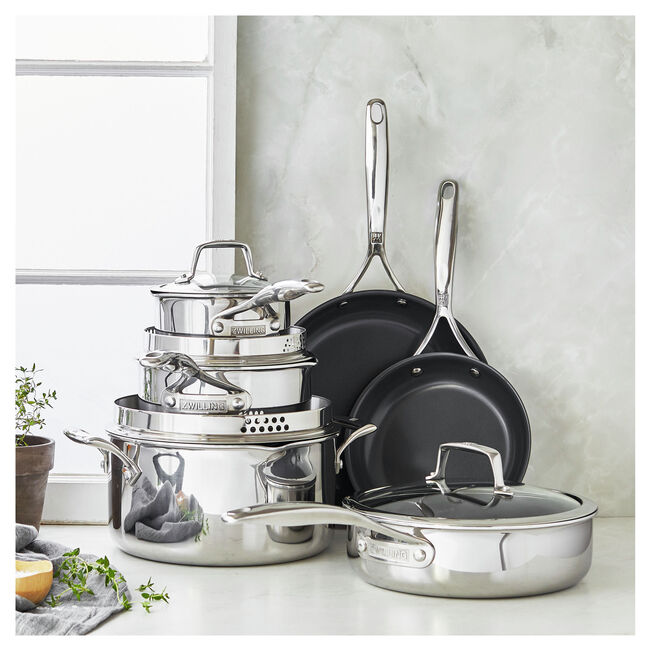 Load image into Gallery viewer, Zwilling Energy Plus 10 Piece Non-stick Ceraforce XTREME Ceramic Set
