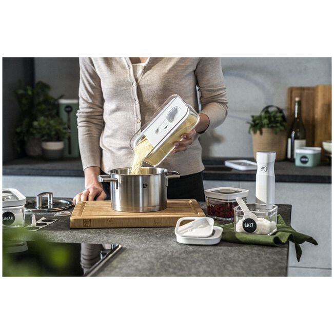 Load image into Gallery viewer, ZWILLING Fresh &amp; Save CUBE Container Set, M / 5-pc, transparent-white
