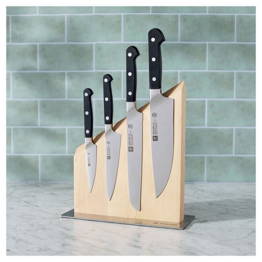 Zwilling Pro 5pc Magnetic Knife Block Set