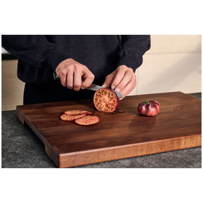 Load image into Gallery viewer, Zwilling Spectrum 5" Serrated Utility Knife
