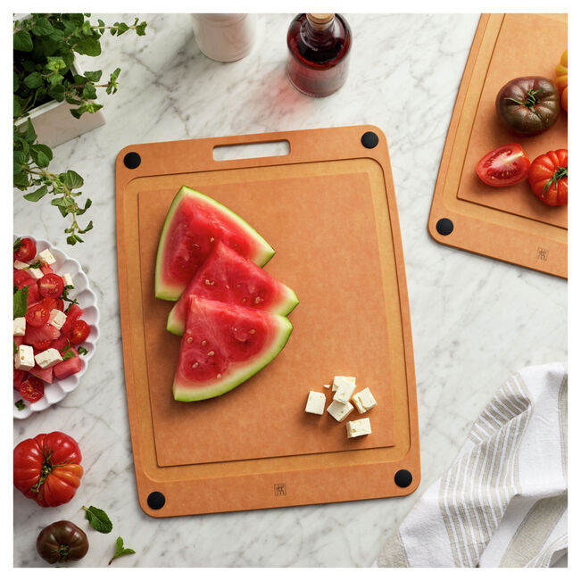 Load image into Gallery viewer, Zwilling Fiber Wood Cutting Board – 17" x 13"
