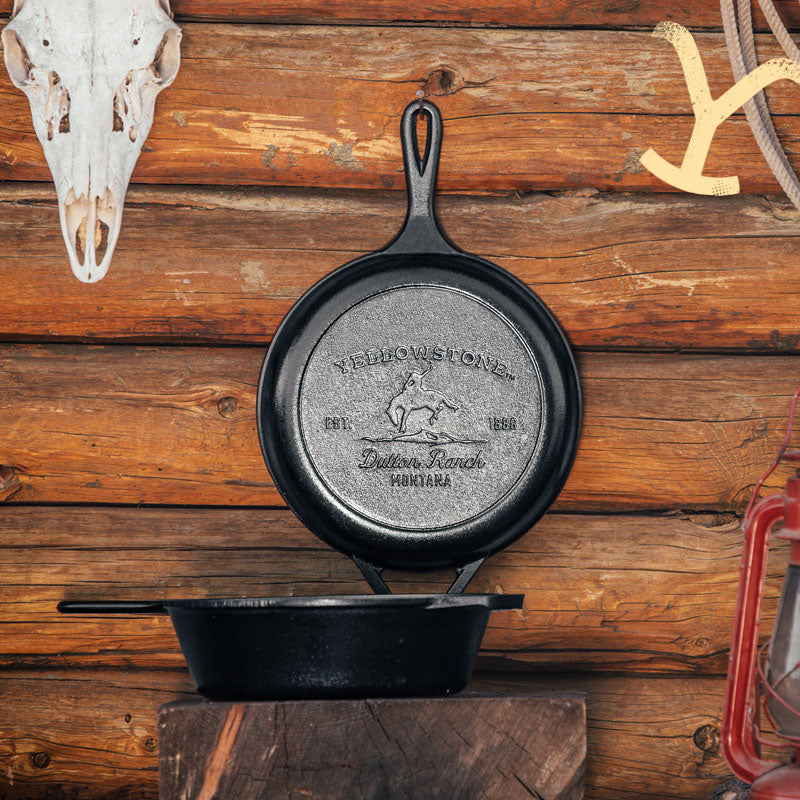Load image into Gallery viewer, Lodge Yellowstone™ Seasoned Cast Iron Bucking Bronco Combo Cooker
