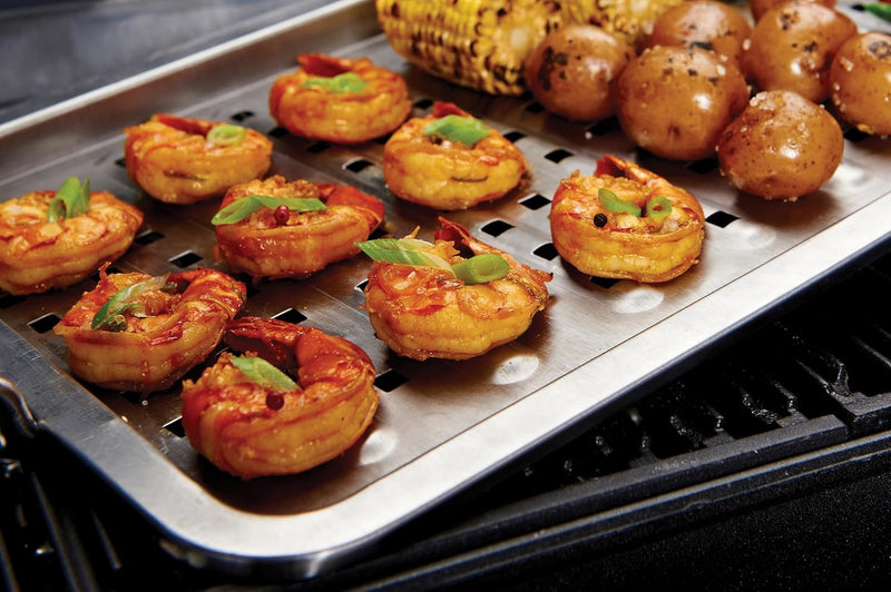 Load image into Gallery viewer, Broil King Stainless Steel Flat Grill Topper
