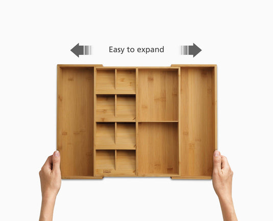 Joseph Joseph DrawerStore™ Bamboo Expanding Cutlery, Utensil & Gadgets Organizer