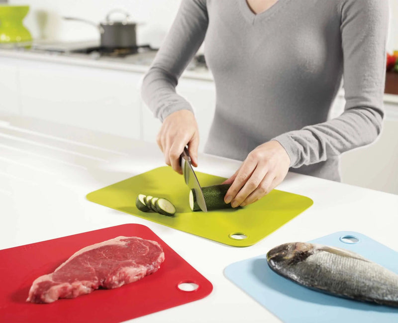 Load image into Gallery viewer, Joseph Joseph Pop™ 3-piece Multicolour Cutting Mat Set

