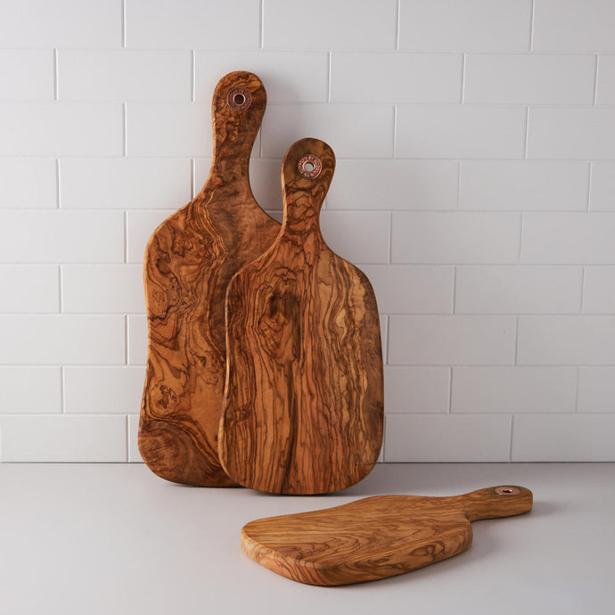 Ruffoni 3 Piece Set of Olivewood Boards