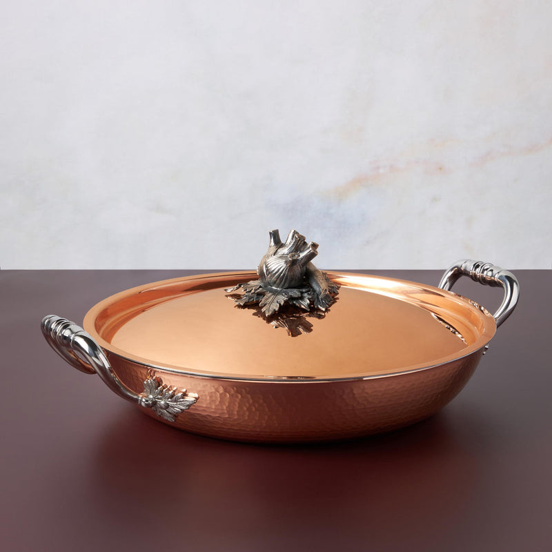 Load image into Gallery viewer, Ruffoni Opus Cupra Serving Frying Pan 12&quot;
