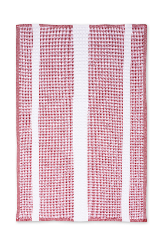 MÜkitchen Waffle Stripe Terry Towel