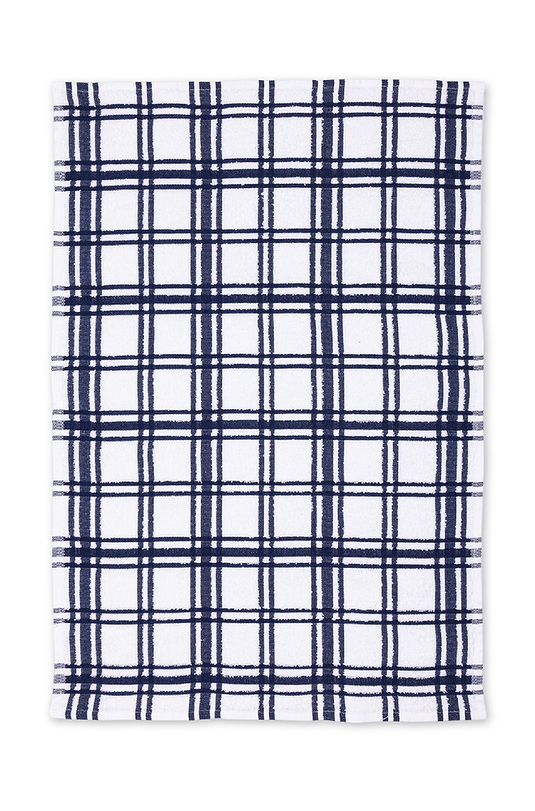 MÜkitchen Windowpane Terry Towel