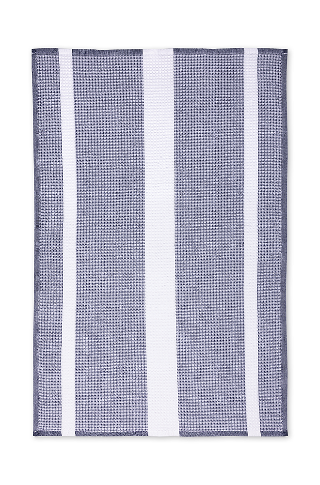 Load image into Gallery viewer, MÜkitchen Waffle Stripe Terry Towel
