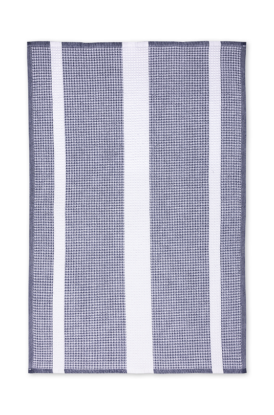 MÜkitchen Waffle Stripe Terry Towel