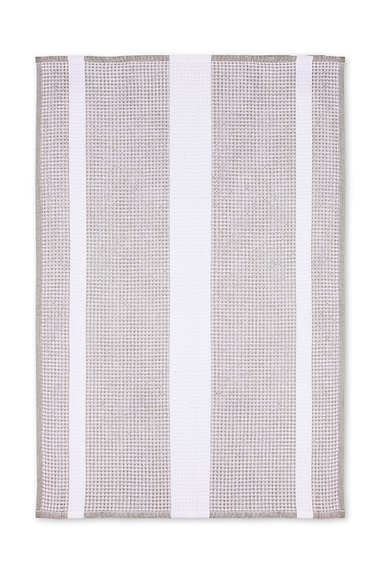 MÜkitchen Waffle Stripe Terry Towel