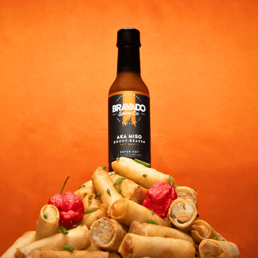 Load image into Gallery viewer, Bravado Spice Co Aka Miso Ghost Reaper Hot Sauce
