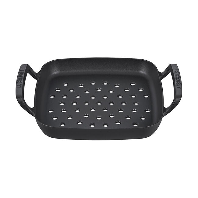 Load image into Gallery viewer, Le Creuset Alpine Outdoor Collection Square Grill Basket
