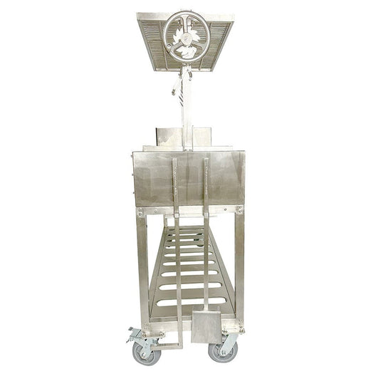 Tagwood Argentine Santa Maria Wood Fire & Charcoal Gaucho Grill | BBQ06SS PARTIALLY ASSEMBLED