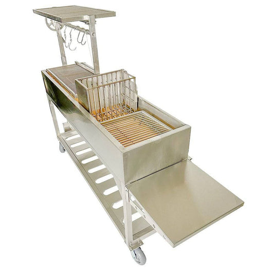 Tagwood Argentine Santa Maria Wood Fire & Charcoal Gaucho Grill | BBQ06SS PARTIALLY ASSEMBLED