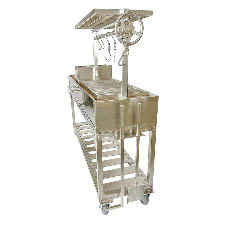 Load image into Gallery viewer, Tagwood Argentine Santa Maria Wood Fire &amp; Charcoal Gaucho Grill | BBQ06SS PARTIALLY ASSEMBLED
