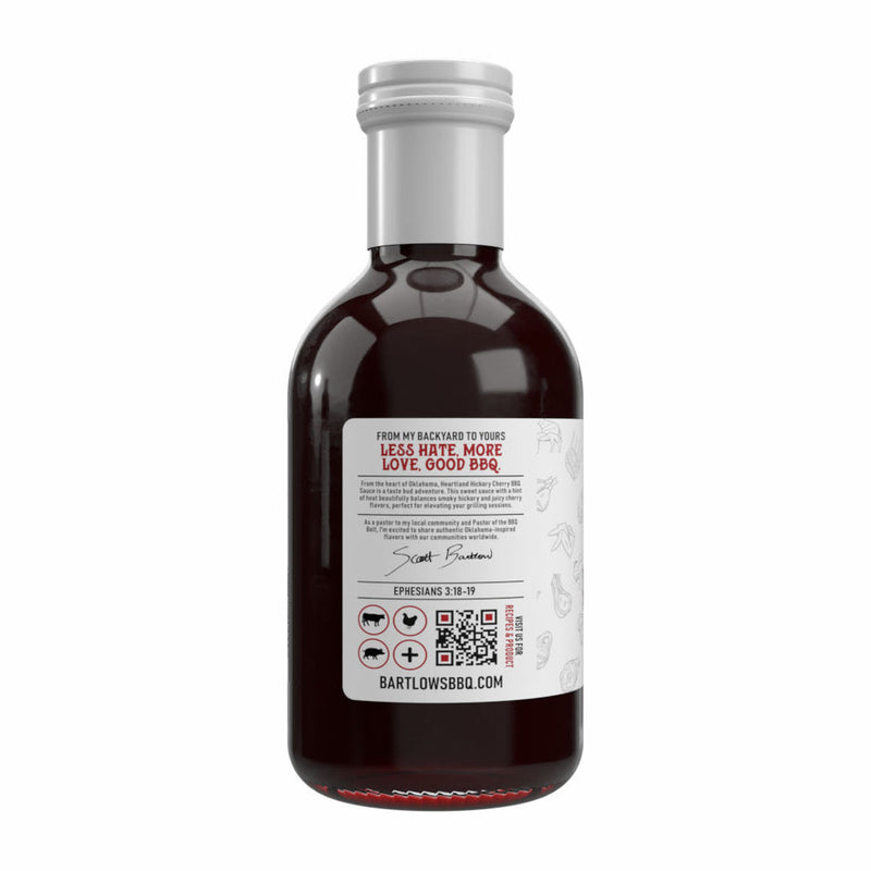 Load image into Gallery viewer, Bartlow's BBQ Heartland Hickory Cherry Sauce (16oz)
