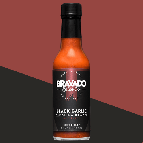 Bravado Spice Co Black Garlic Carolina Reaper Hot Sauce