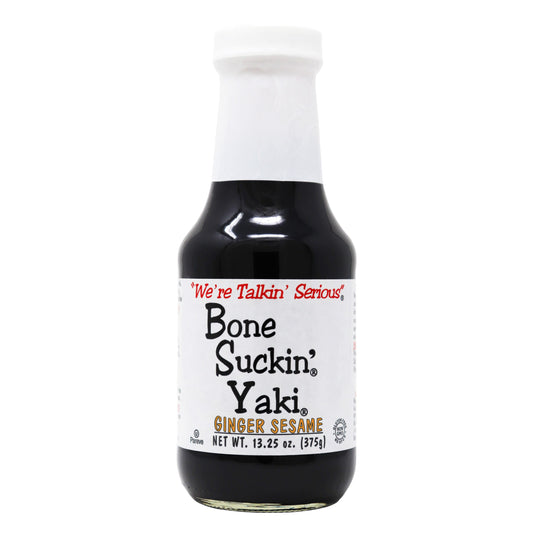 Bone Suckin’® Yaki®, Ginger Sesame, 13.25 oz. Jar