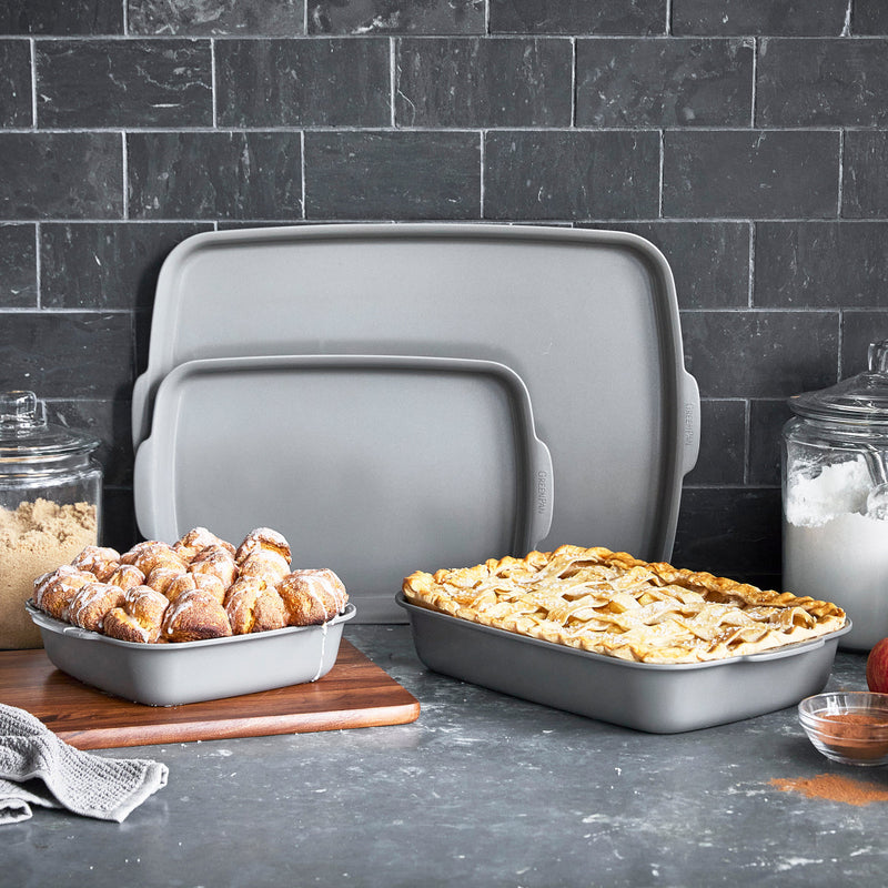 Load image into Gallery viewer, GreenPan Premiere Ovenware Ceramic Nonstick 4-Piece Set
