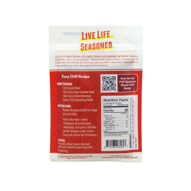 Load image into Gallery viewer, Lane's BBQ: Original Chili Mix
