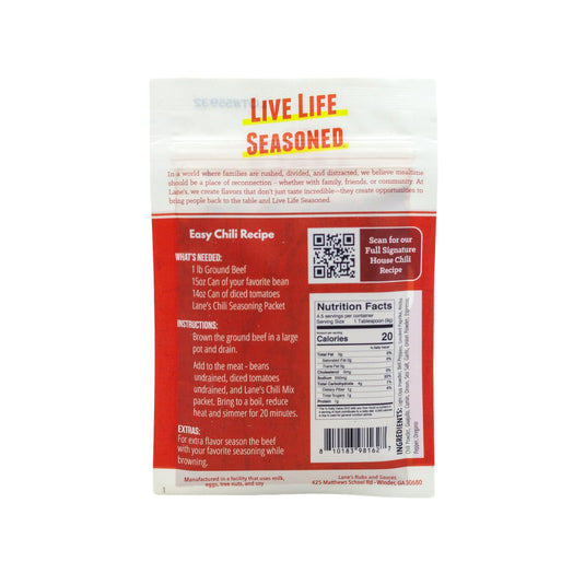 Lane's BBQ: Original Chili Mix