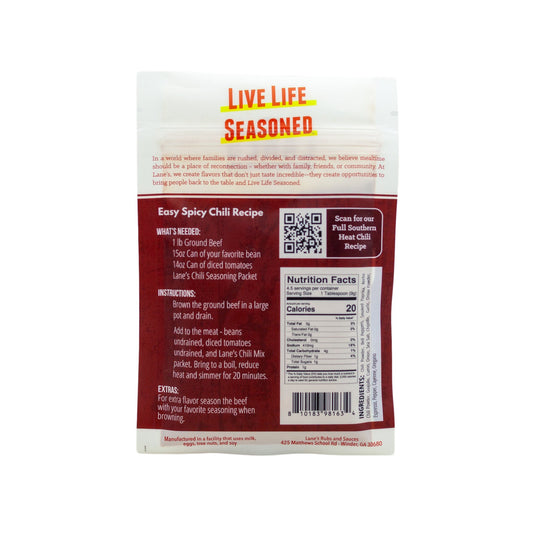 Lane's BBQ: Spicy Chili Mix
