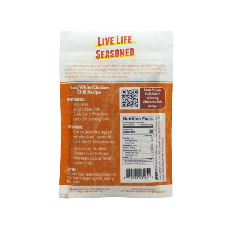 Load image into Gallery viewer, Lane's BBQ: White Chili Mix
