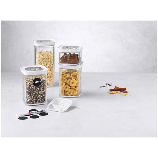 ZWILLING Fresh & Save CUBE Container Set, S / 6-pc, transparent-white