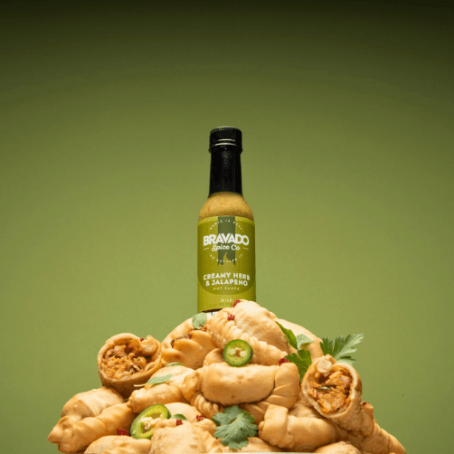 Bravado Spice Co Creamy Herb & Jalapeño Hot Sauce