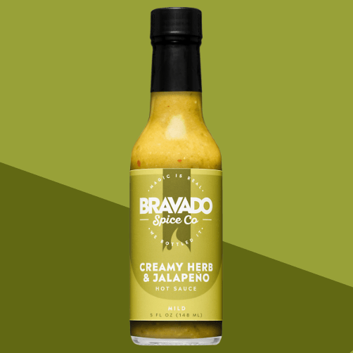Bravado Spice Co Creamy Herb & Jalapeño Hot Sauce
