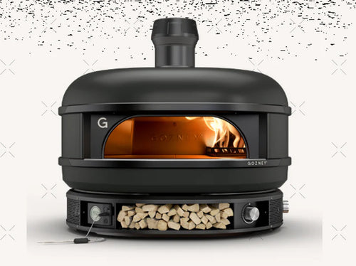 Limited: Gozney Dome Dual Fuel (Gas & Wood) Pizza Oven (Off Black)