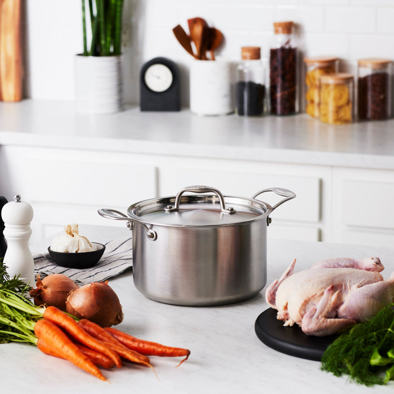 Load image into Gallery viewer, Heritage Steel Eater Series 5 Quart Sauce Pot with Lid
