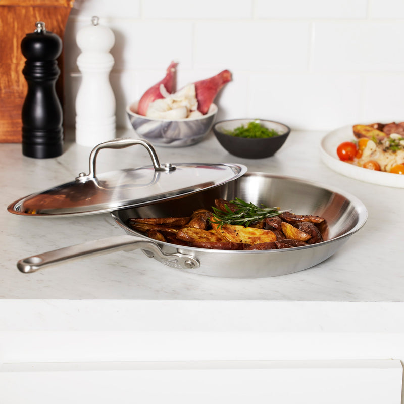 Load image into Gallery viewer, Heritage Steel Eater Series 10.5" Fry Pan with Lid
