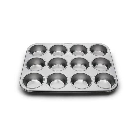 Stainless Steel 12 cup Muffin Pan