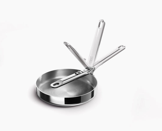 Load image into Gallery viewer, Joseph Joseph Space Steel Folding Handle 8" Frying Pan

