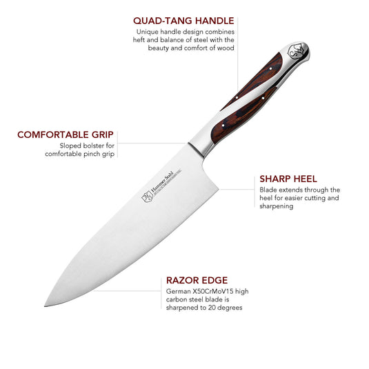 Hammer Stahl 6" Chef Knife