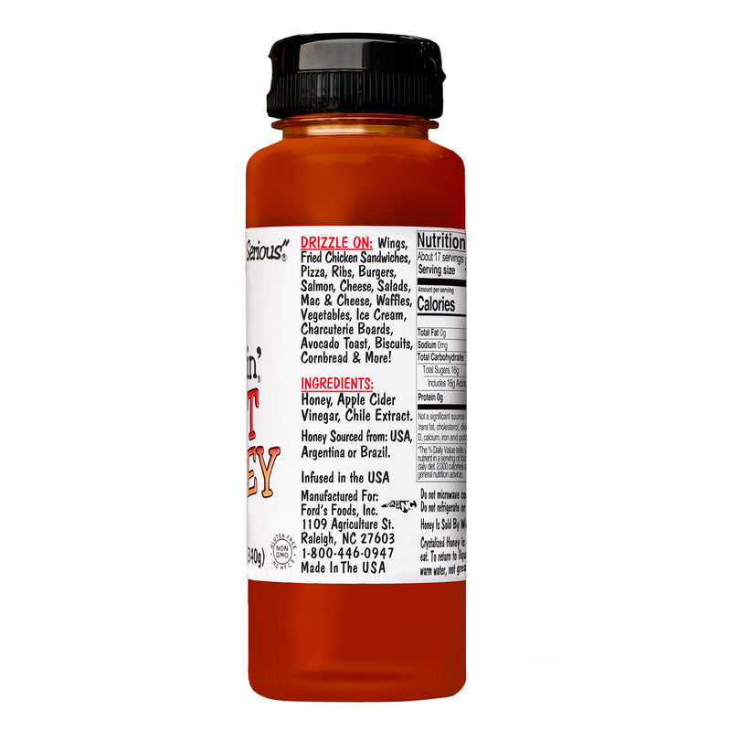Load image into Gallery viewer, Bone Suckin’® Hot Honey, 12 oz. Bottle
