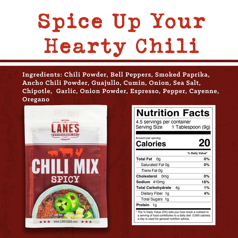 Load image into Gallery viewer, Lane's BBQ: Spicy Chili Mix

