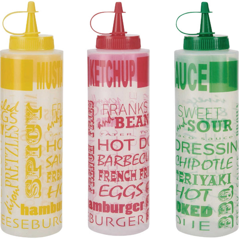 Load image into Gallery viewer, Farberware Condiment Squeeze Bottles (3-Count)
